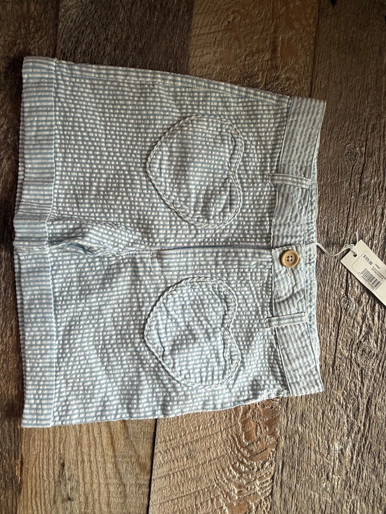 Bonton Other - Bonton Blue and White Stripped Kids Shorts